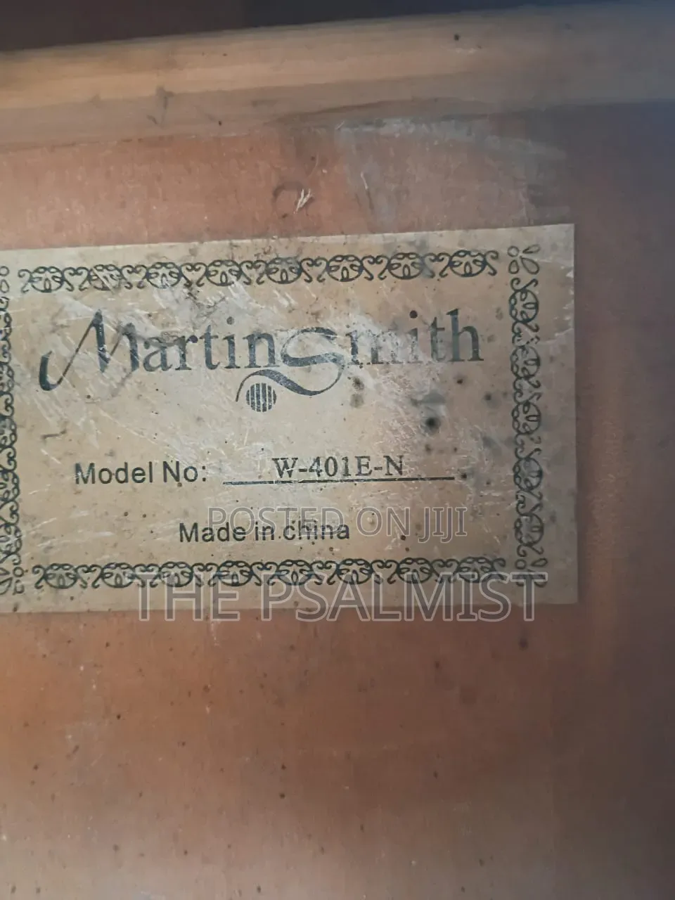 Martin Smith W401e-N Semi Acoustic Guitar