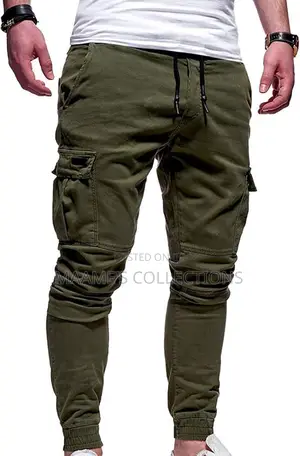 Men’S Cotton Side Pocket Cargo Pant ( Size 30-32-33-34-35-36-38 )