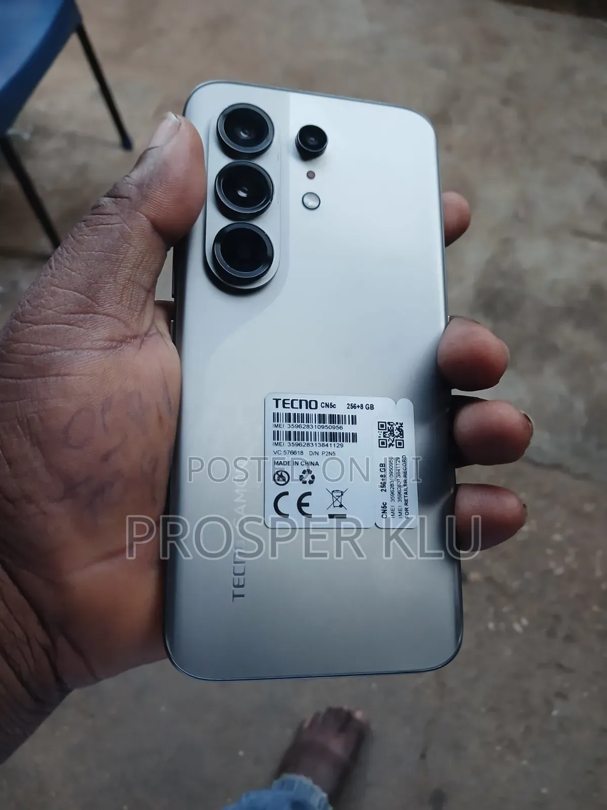 Tecno Camon 50 Pro 256 GB Gray