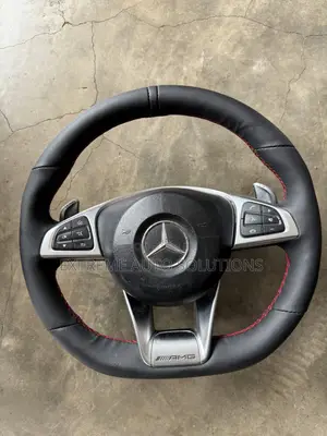 Benz Amg Steering Wheel Fit W205 C63 Style With the Sport Switch