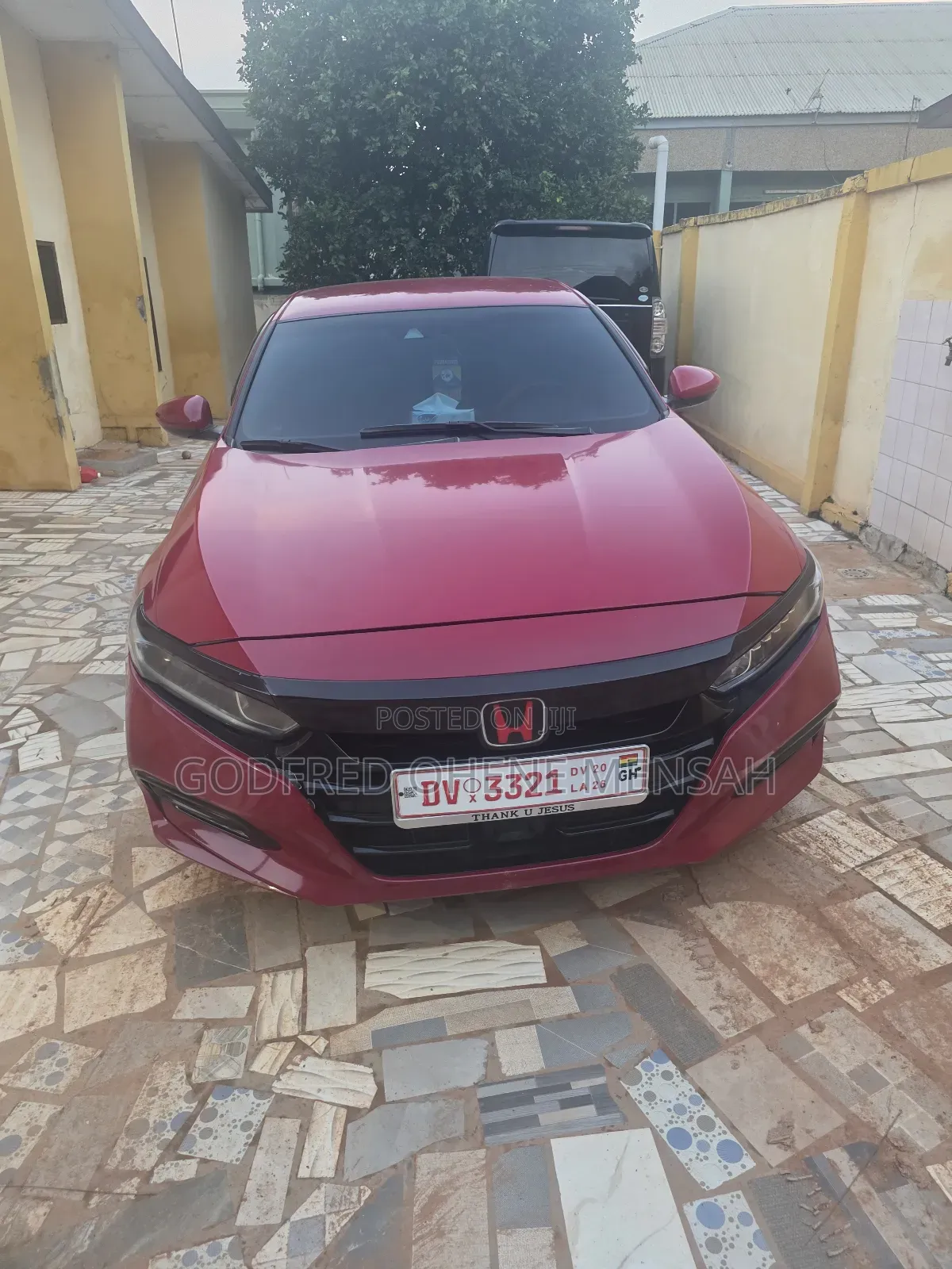 Honda Accord Sport 2018 Burgundy