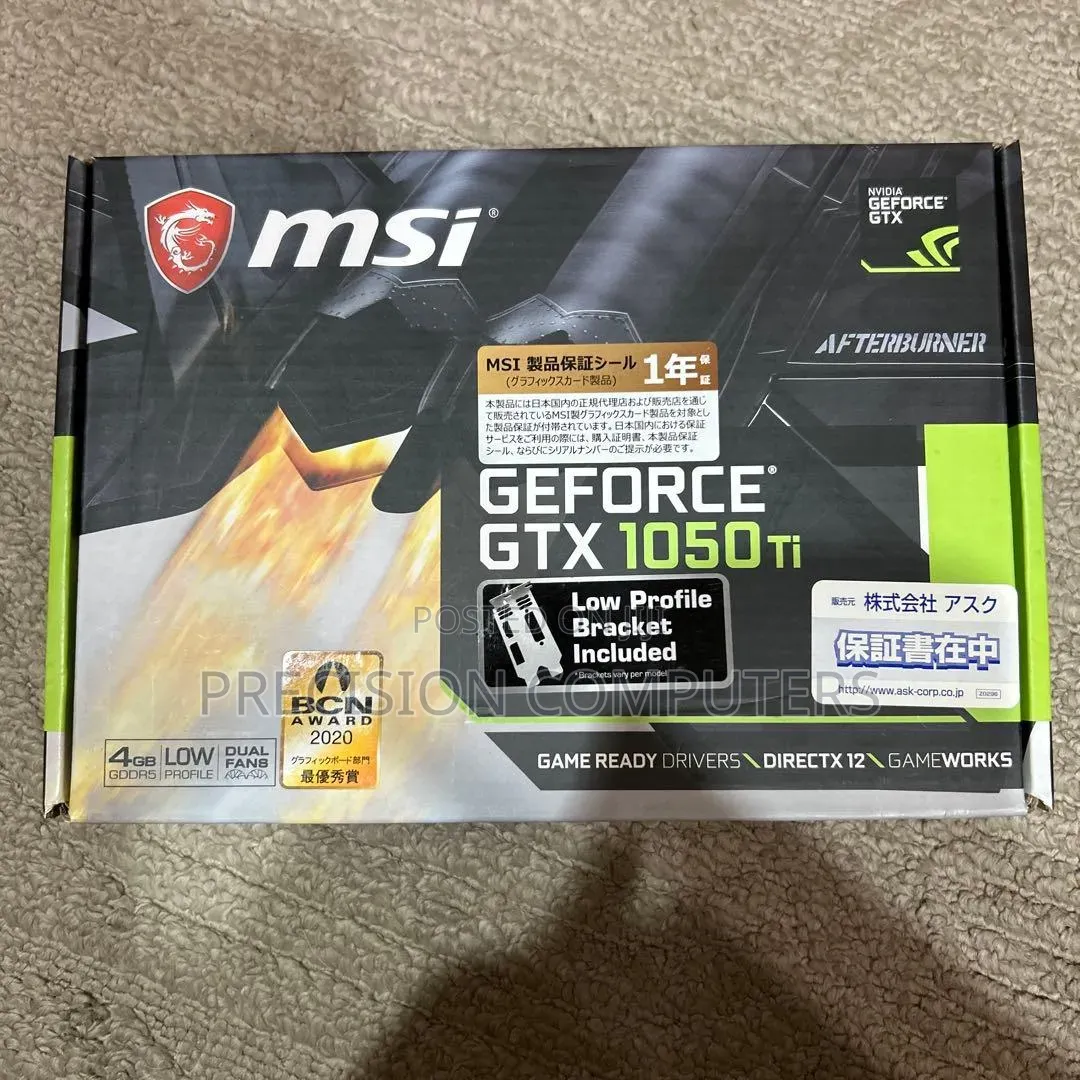 Msi GTX 1050ti Low Profile 4gb