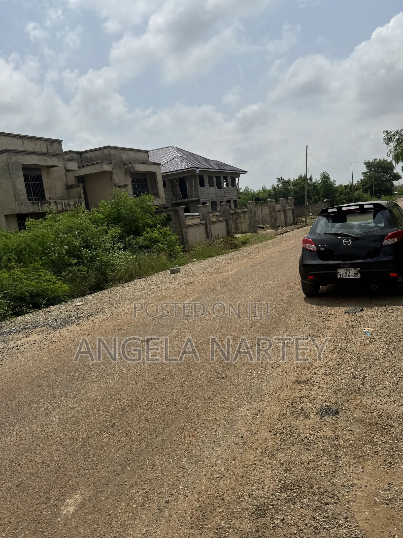 Registered Two Plots in a Gated Community at Borteyman