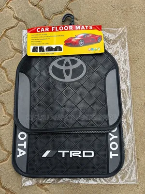 Toyota TRD Rubber Red Side/Side Floor Mat