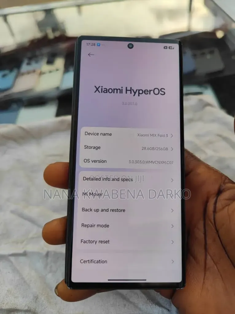 Xiaomi Mix Fold 3 256 GB Black