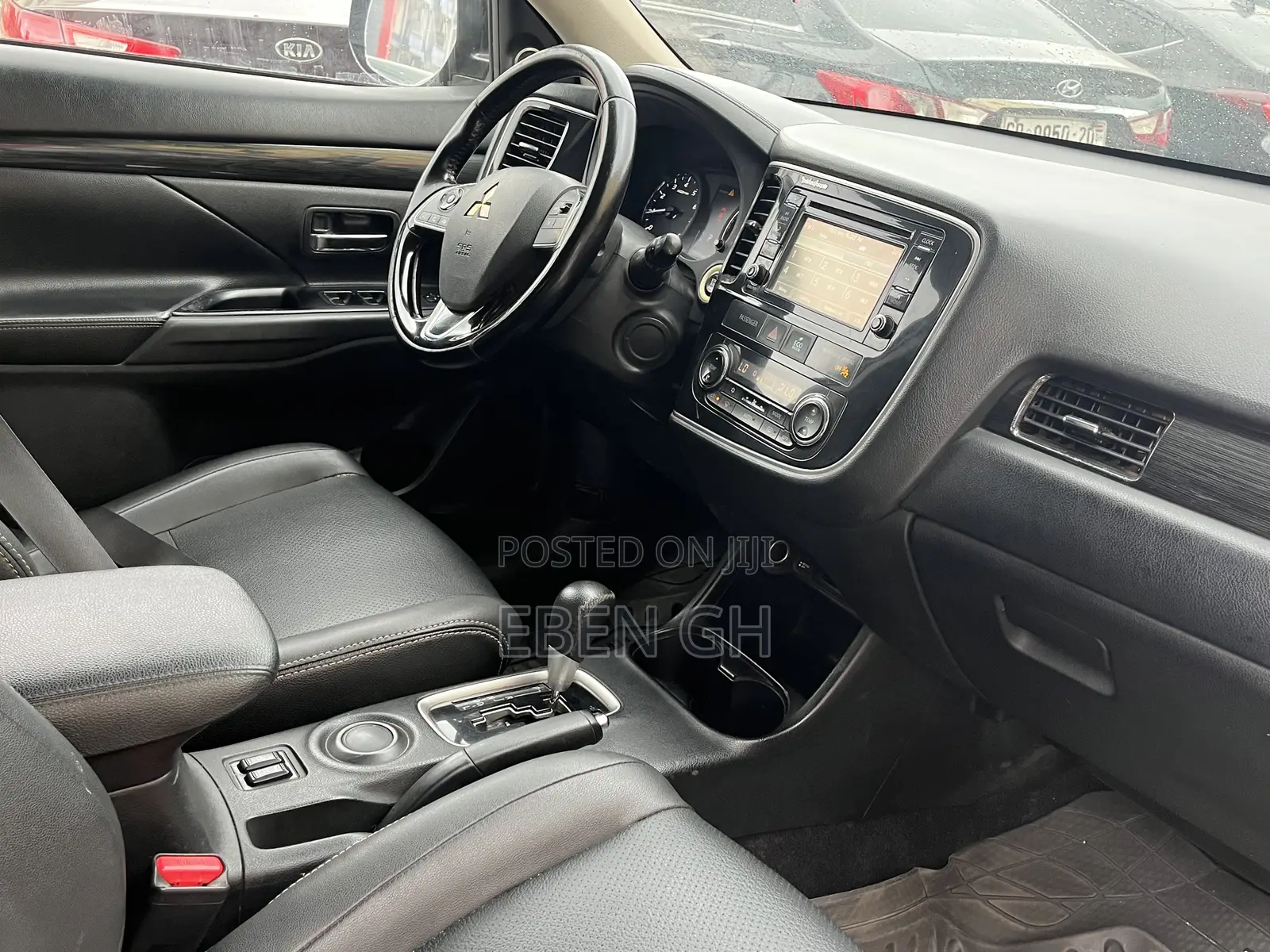 Mitsubishi Outlander SE 4dr SUV AWD (2.4L 4cyl CVT) 2014 Black