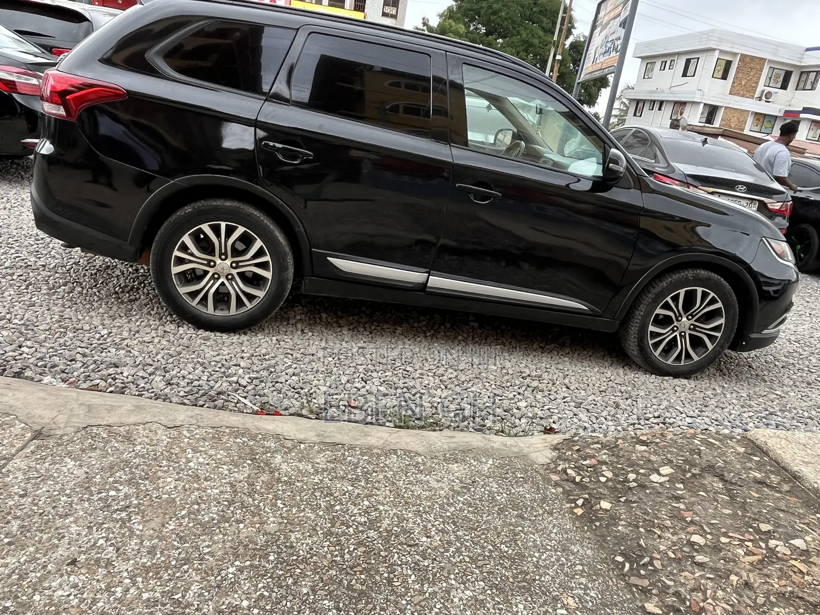 Mitsubishi Outlander SE 4dr SUV AWD (2.4L 4cyl CVT) 2014 Black