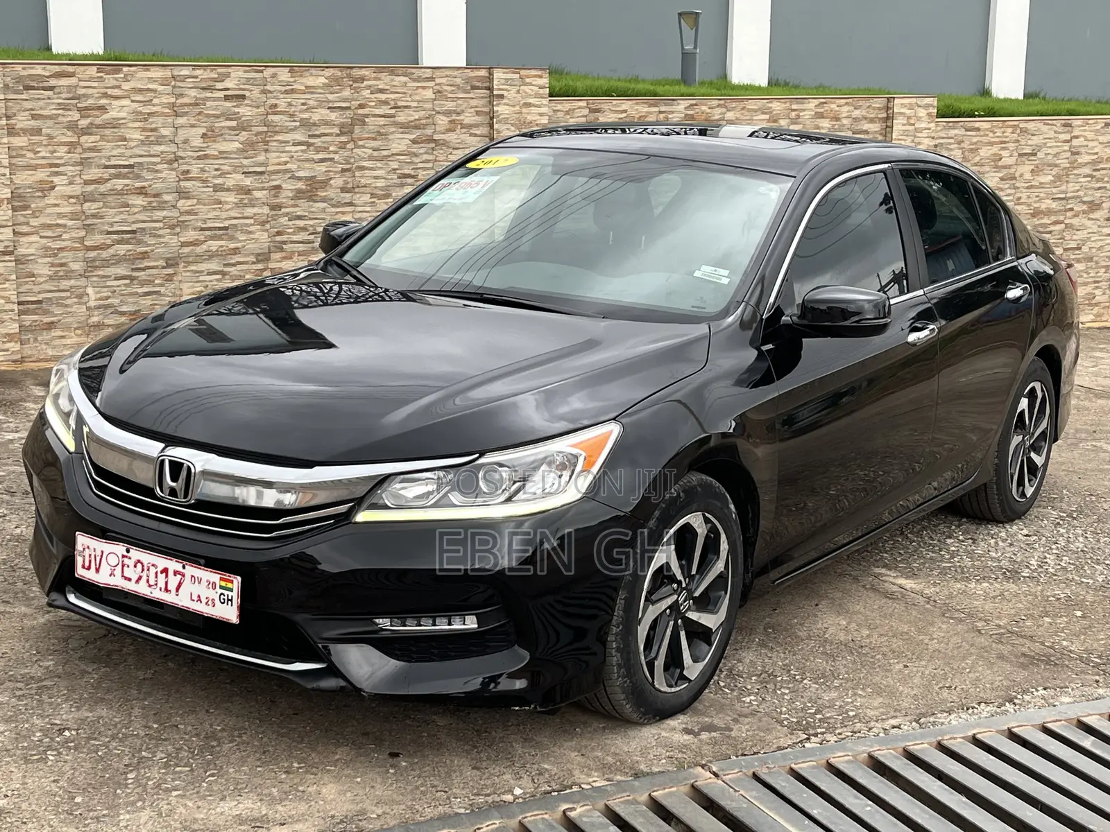 Honda Accord EX 4dr Sedan FWD (2.4L 4cyl 2A) 2017 Black