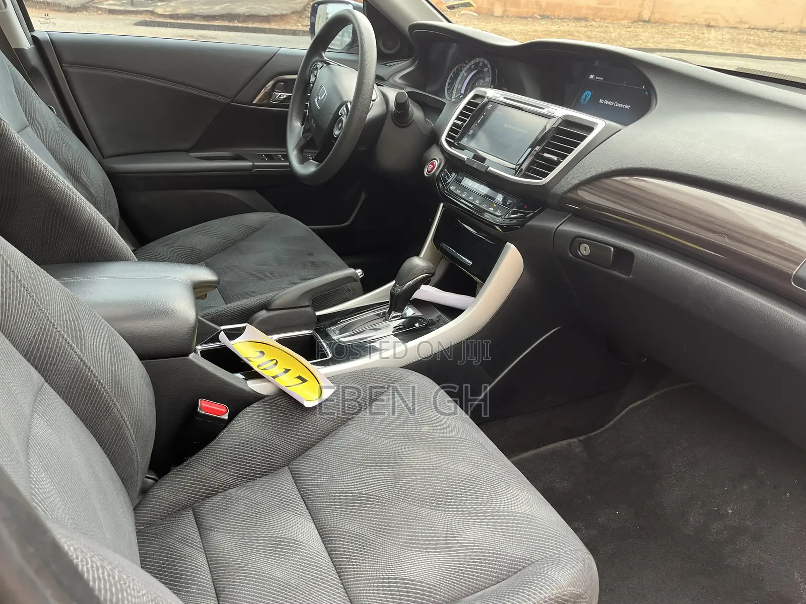 Honda Accord EX 4dr Sedan FWD (2.4L 4cyl 2A) 2017 Black