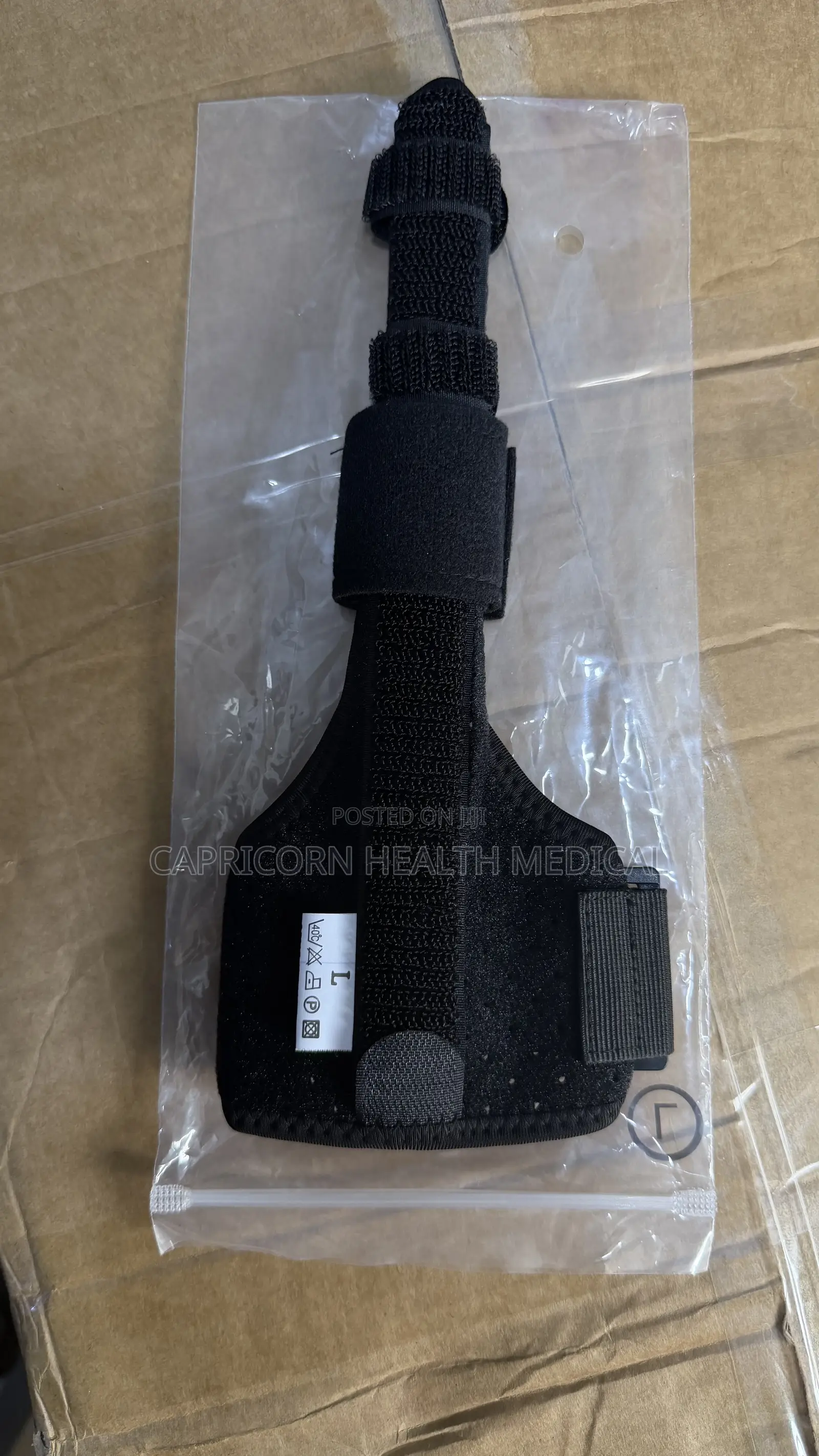 Fingers (Index, Middle, Ring, Little) and Wrist Support Brace