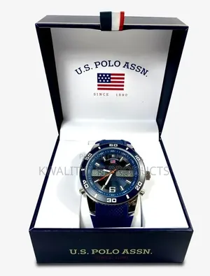 U.S Polo Assn Men's Dual Display Analogue and Digital Wrist Watch