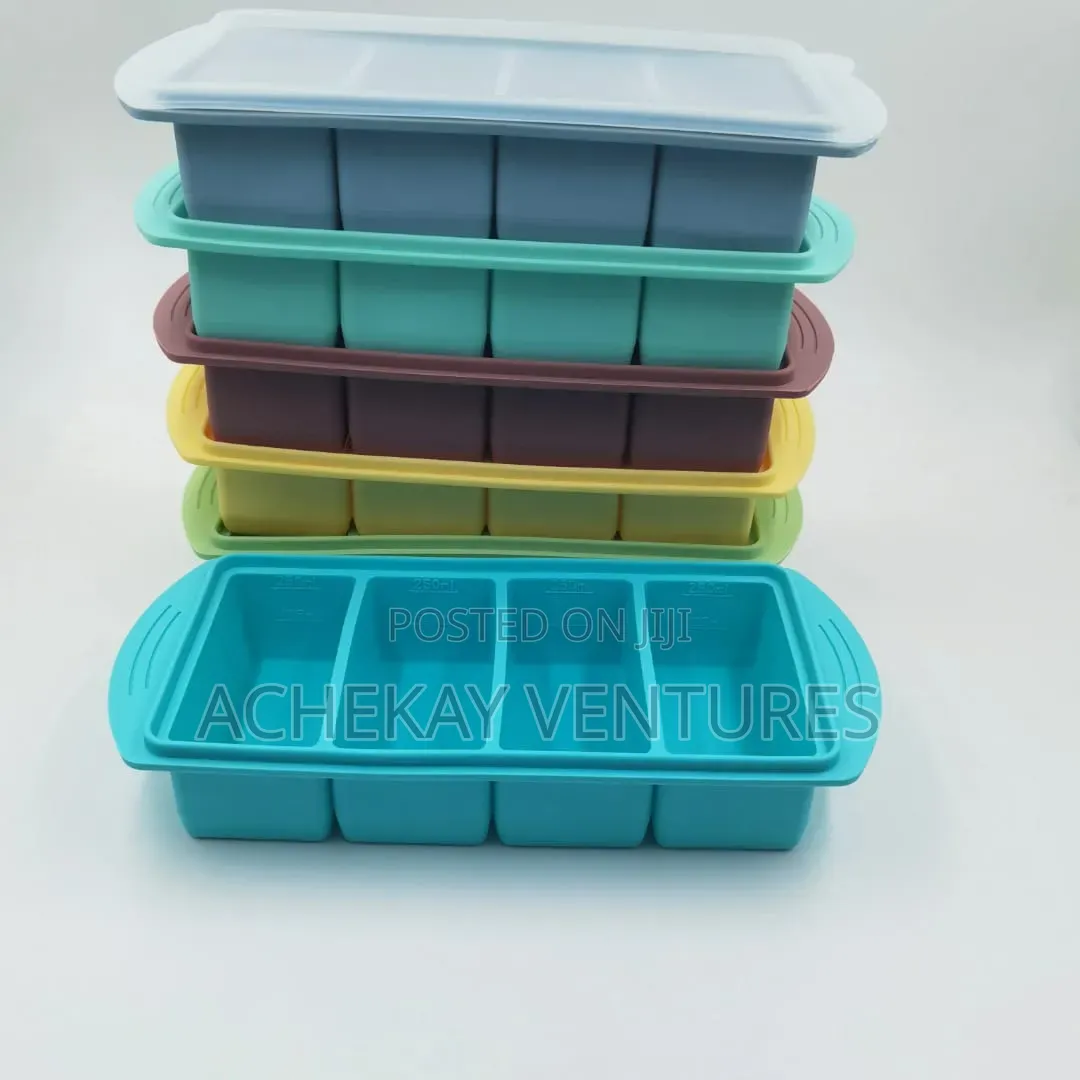 Silicone Food Storage Tray With Lid