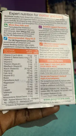 Pregnacare Original