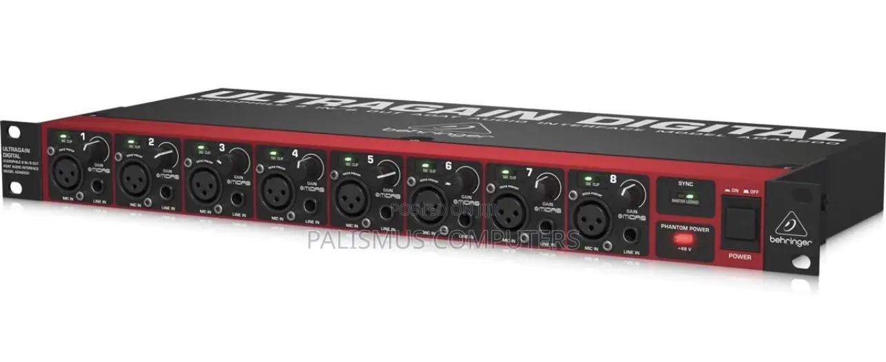 Behringer Ultragain Mic Preamp Ada8200
