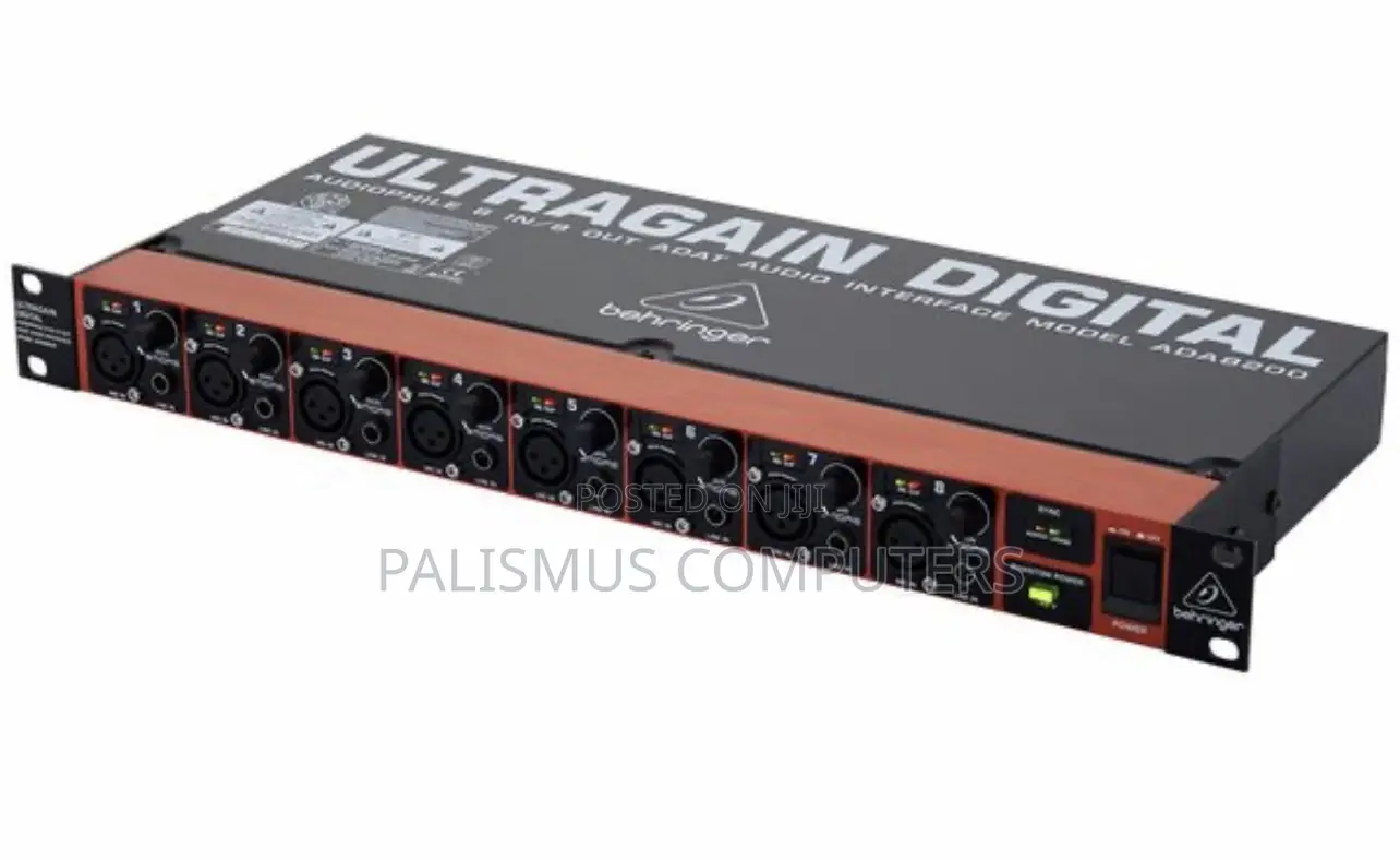 Behringer Ultragain Mic Preamp Ada8200