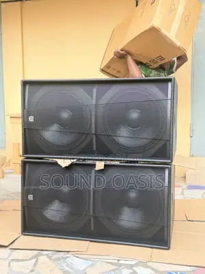 A Pair of Martin Audio Blackline S218+ Double Bass Subwoofers