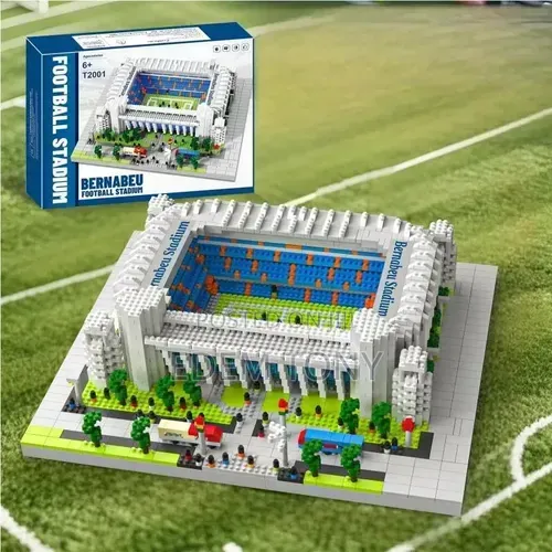 Santiago Bernabéu Stadium Miniature Building Block Set for Real Madrid