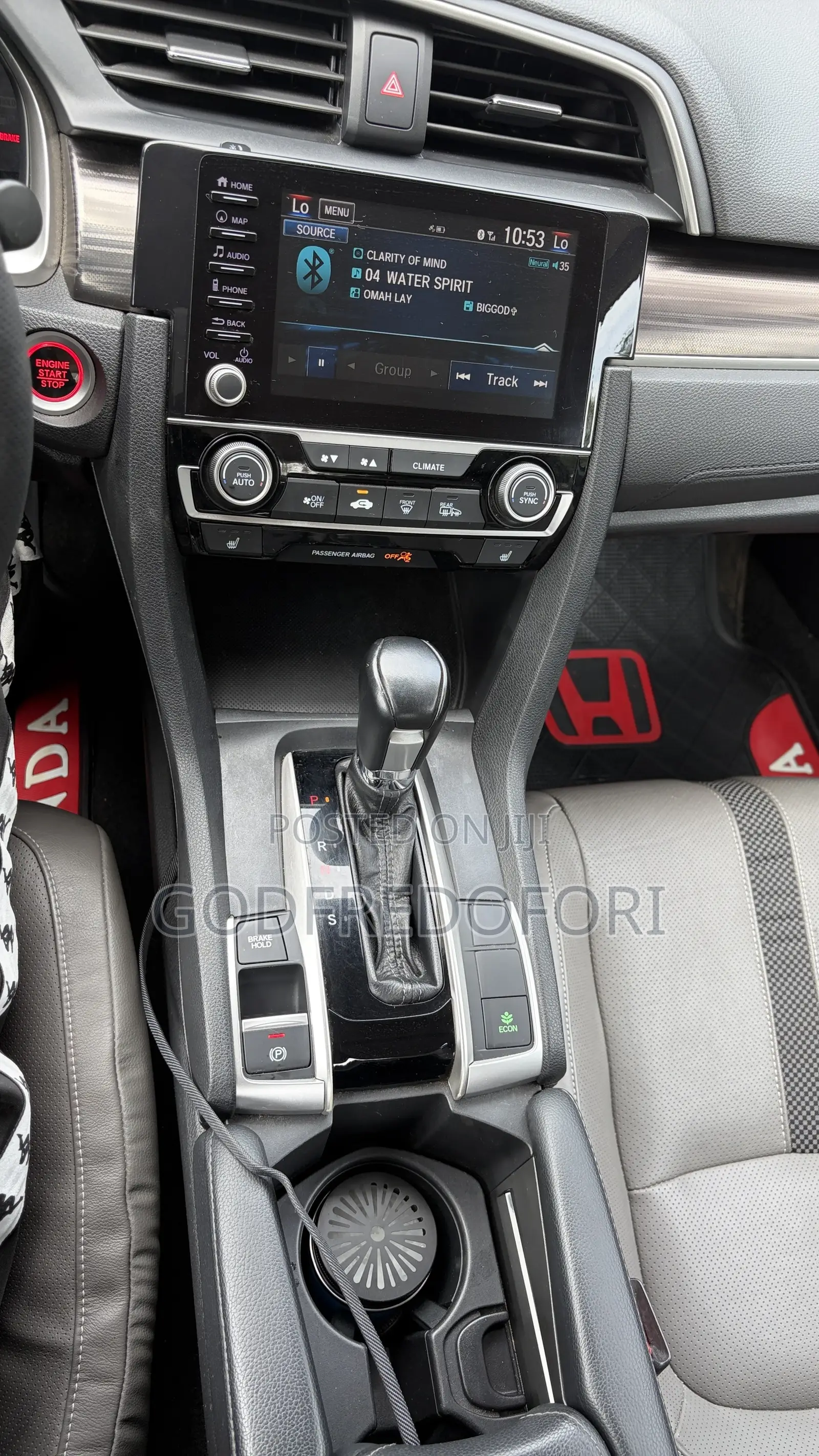 Honda Civic Touring Sedan 2020 Black