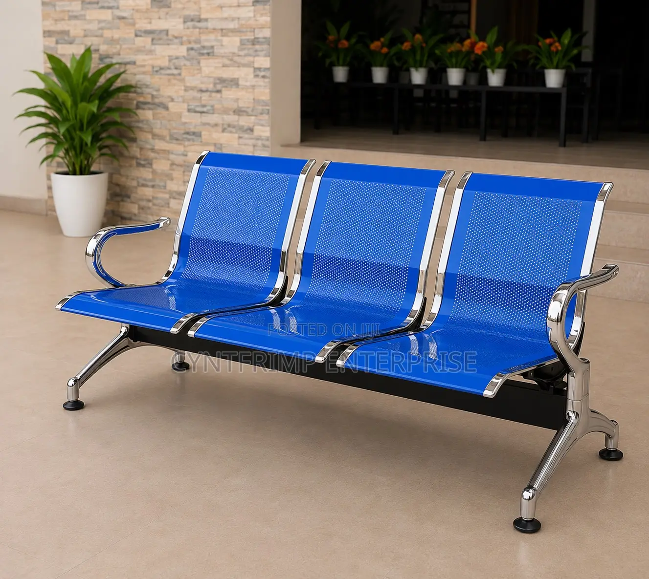 3-seater Waiting Chair
