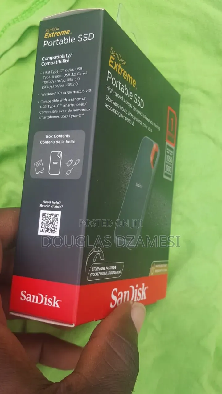 Sandisk Extreme Portable SSD