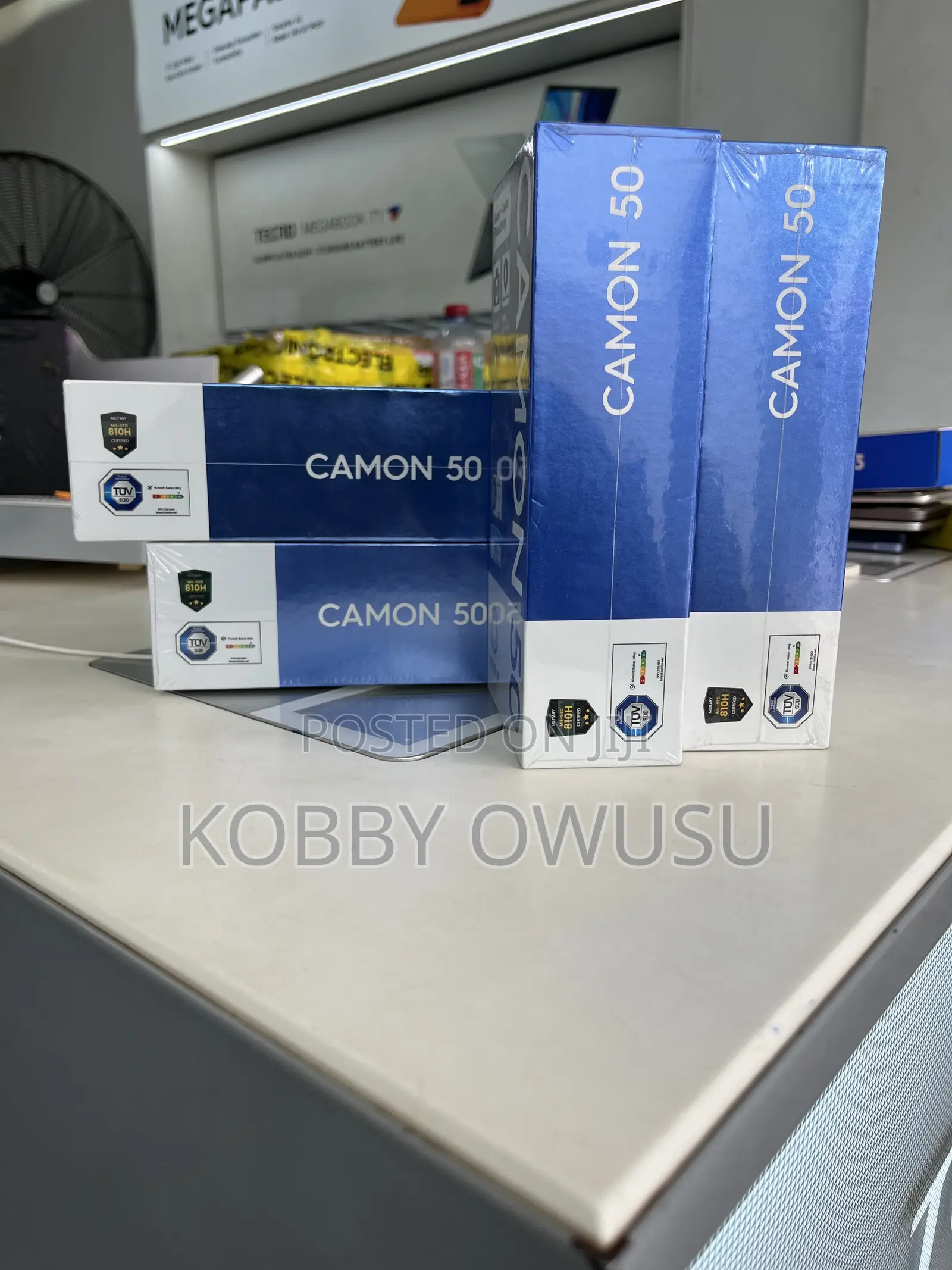 New Tecno Camon 50 256 GB