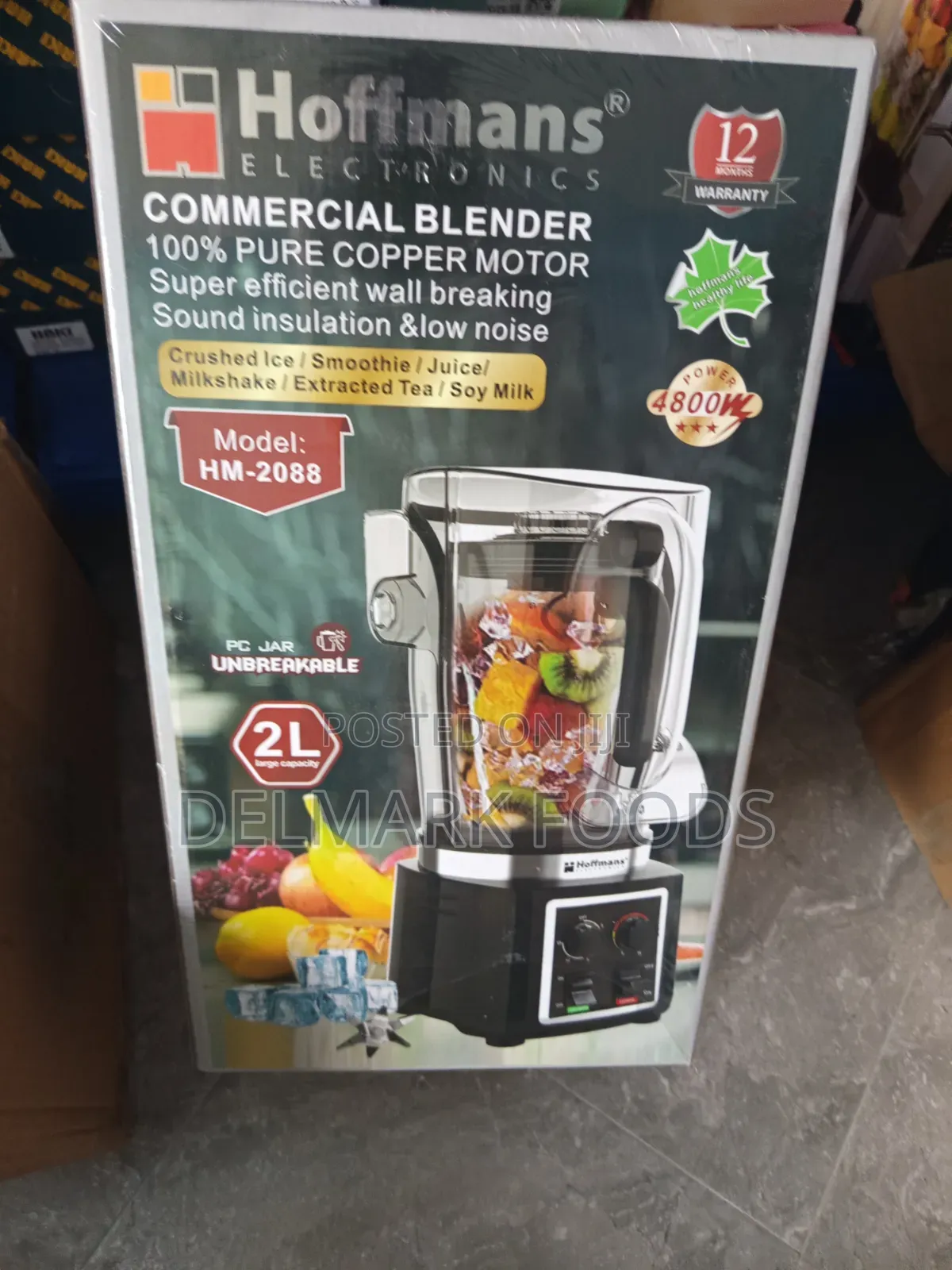 Hoffman Noise Cancelling Blender
