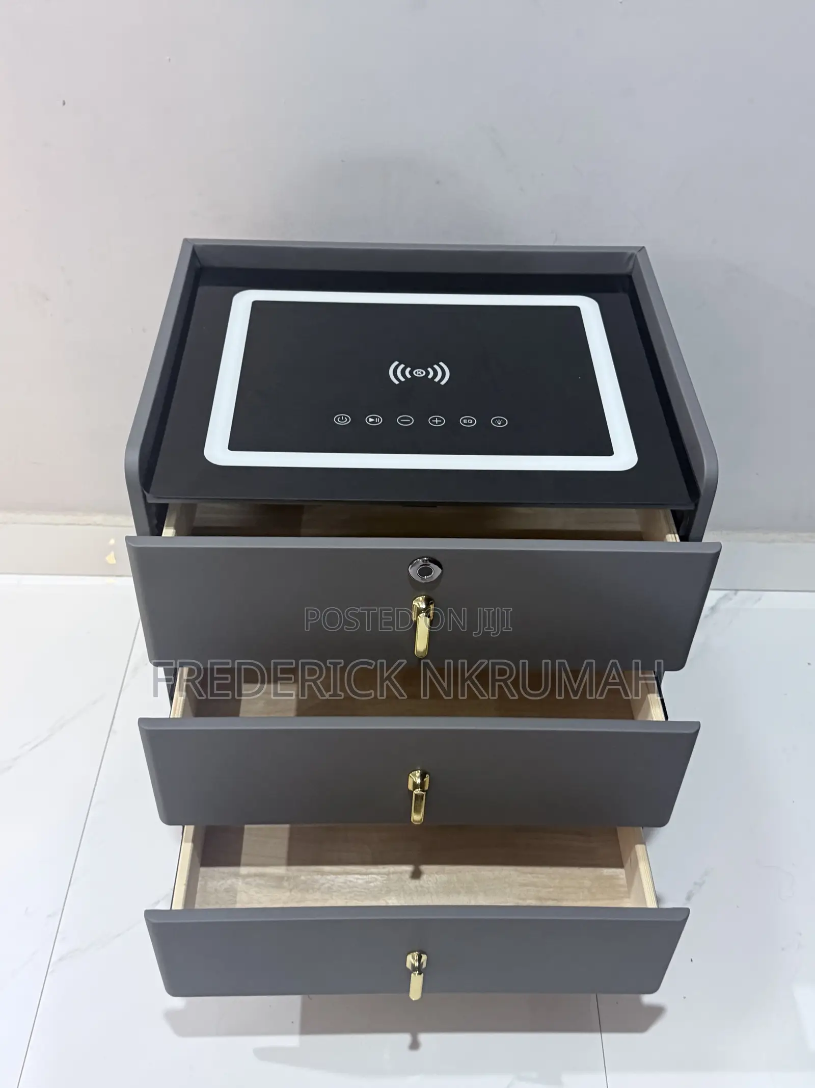 Smart Bedside Drawer Table