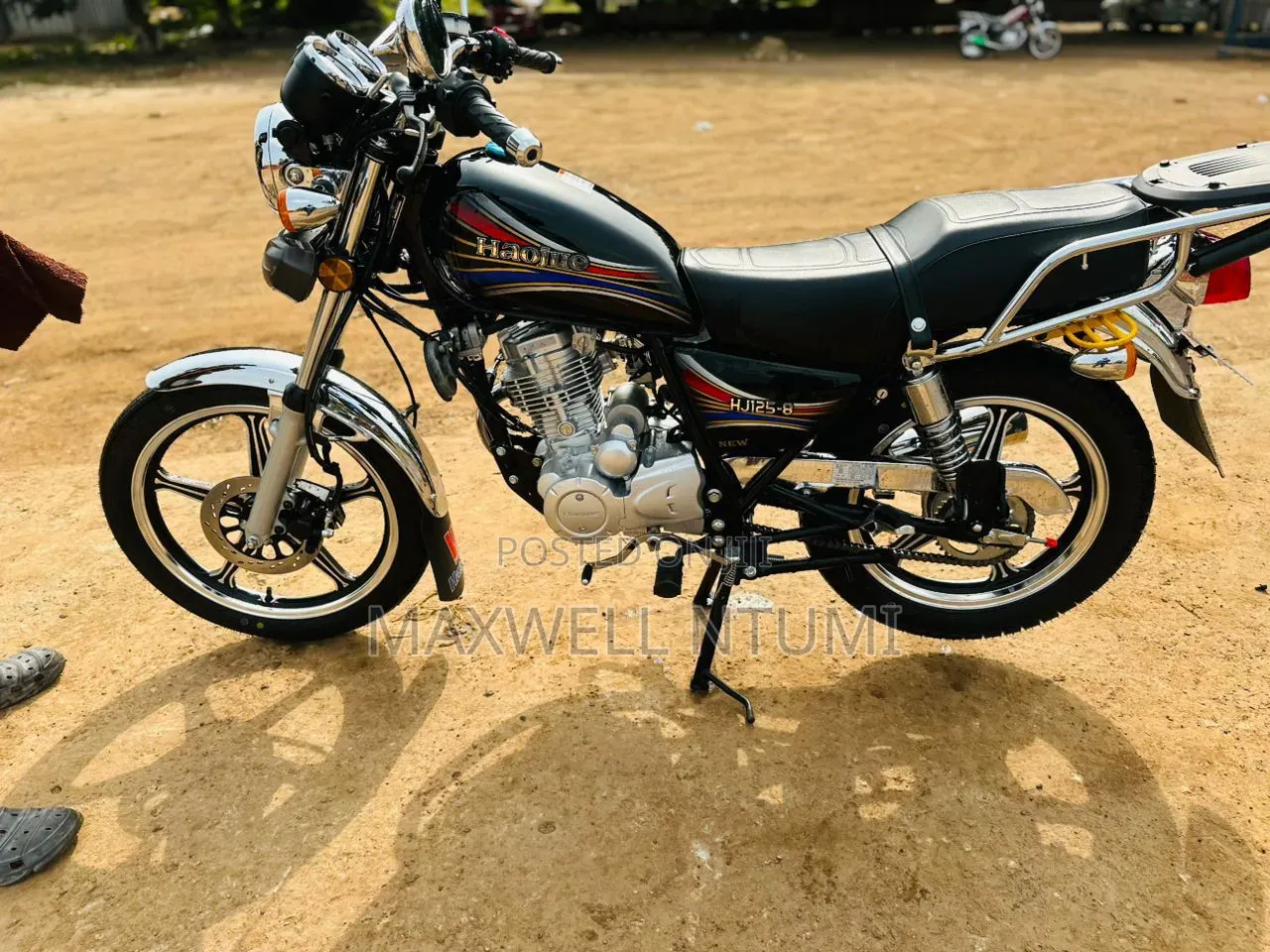 New Haojue HJ125-8K 2026 Black