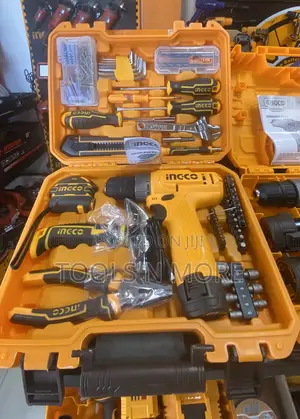 Ingco 12v Cordless Drill With Accessory Tools
