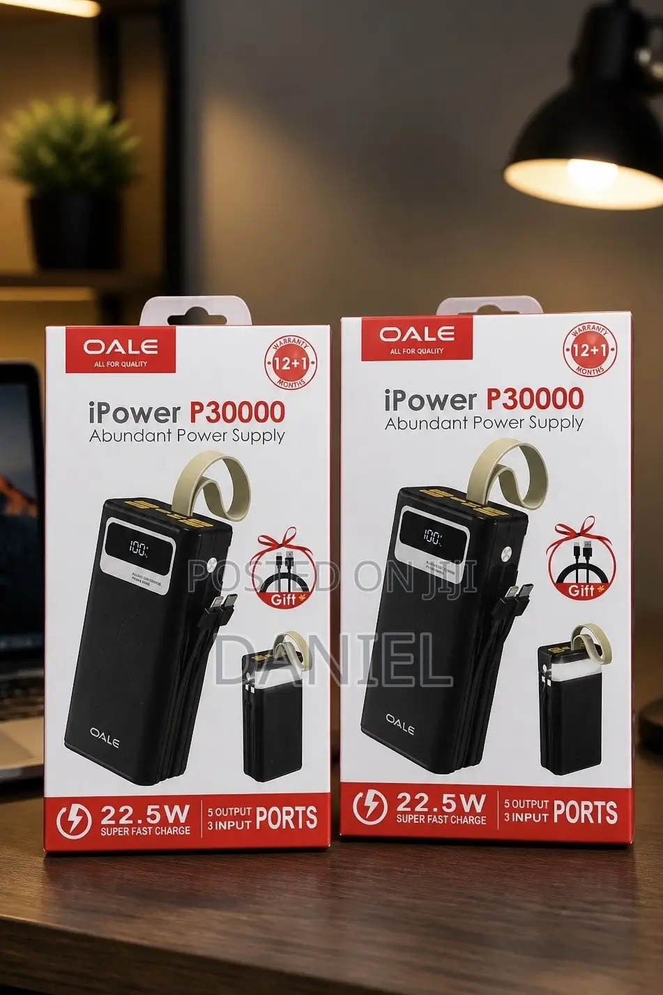 Oale Power Bank 30,000mah