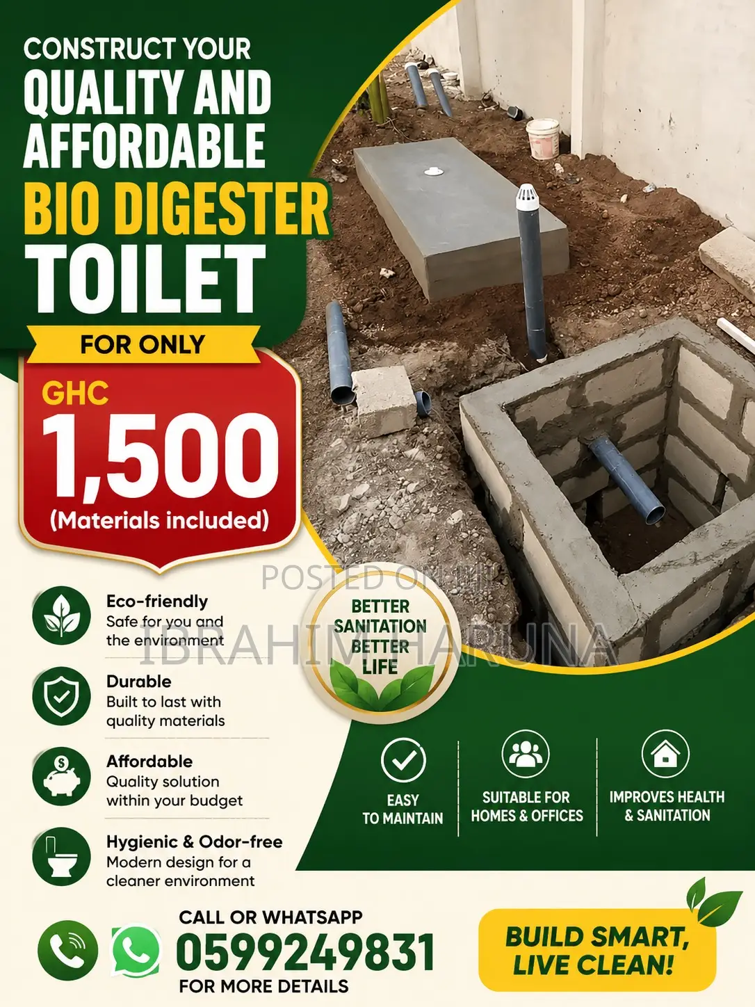 Bio Digester Toilet