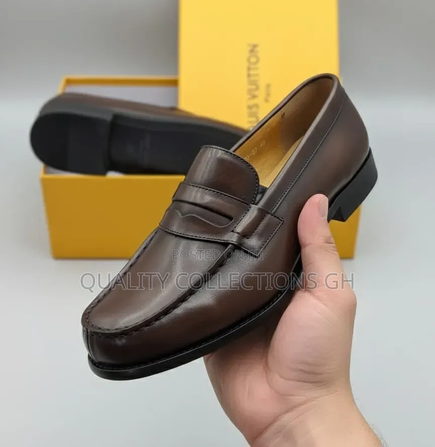Authentic Louis Vuitton Leather Shoe