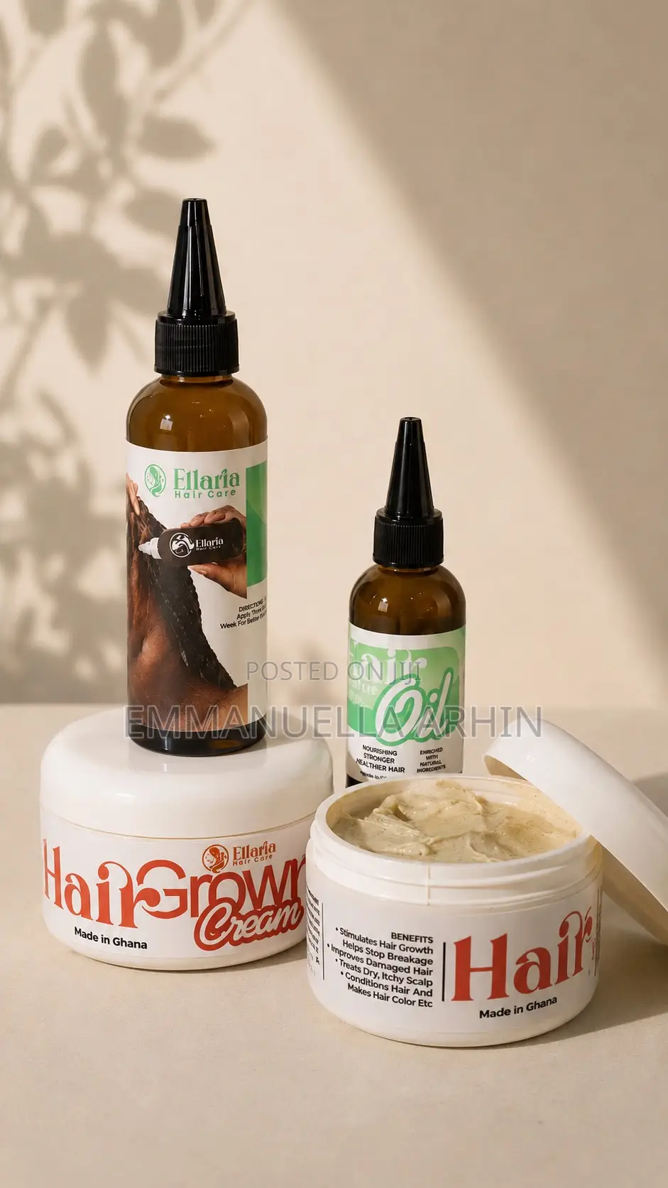 Ellaria Hair Care Products
