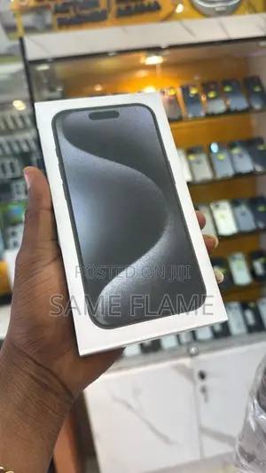 New Apple iPhone 15 Pro Max 256 GB Black