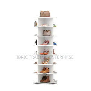 7 Layer Rotating Shoe Rack