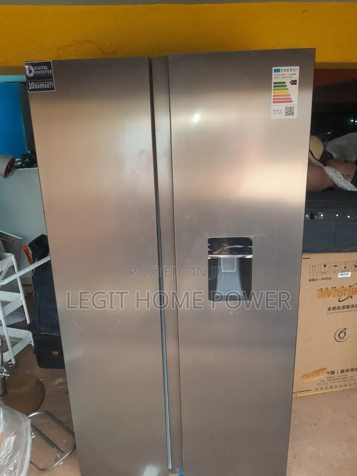 Brand New Samsung Side-by-Side Refrigerator With Water Dispenser