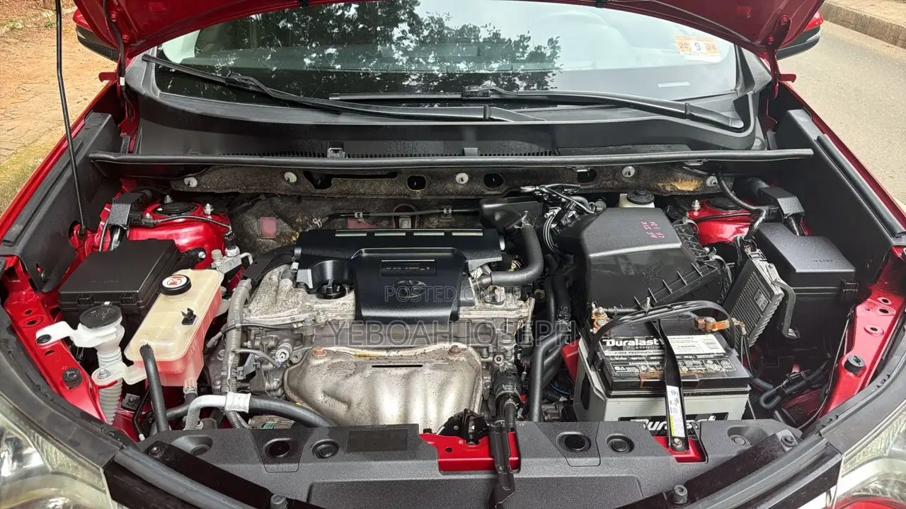 Toyota RAV4 XLE AWD (2.5L 4cyl 6A) 2017 Red