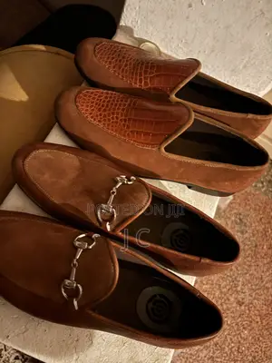 Two-Tone JVD Style Belgian Loafers