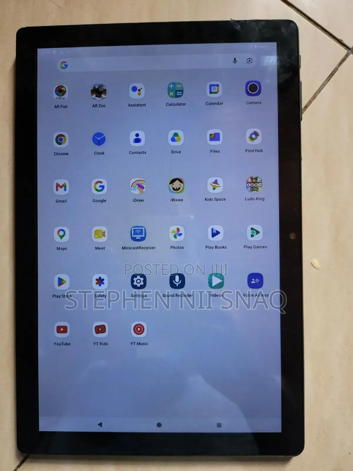 Tablet 128 GB Black