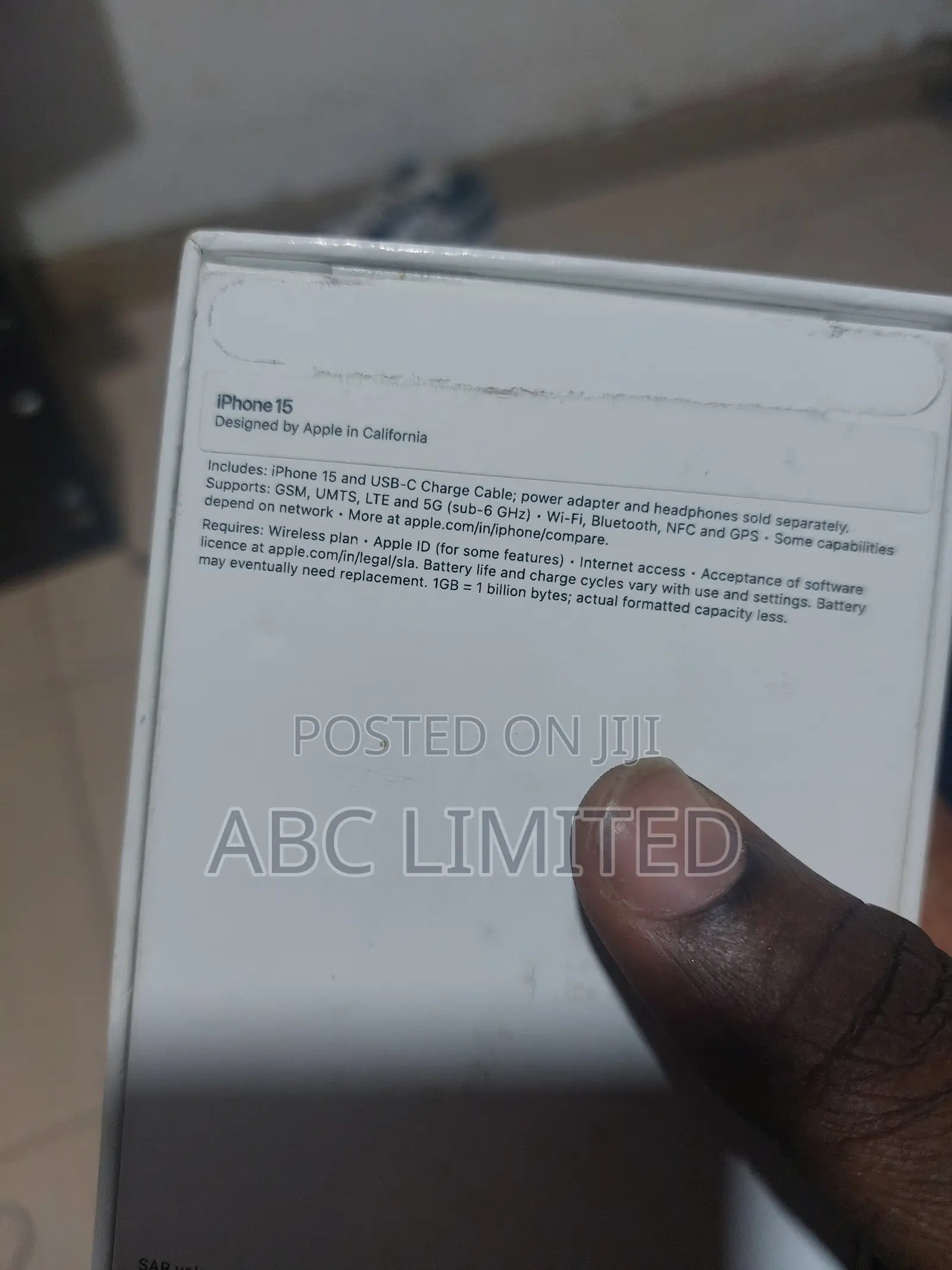 Apple iPhone 15 128 GB White