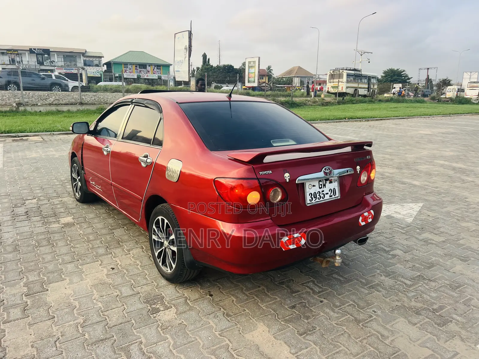 Toyota Corolla 2008 Red