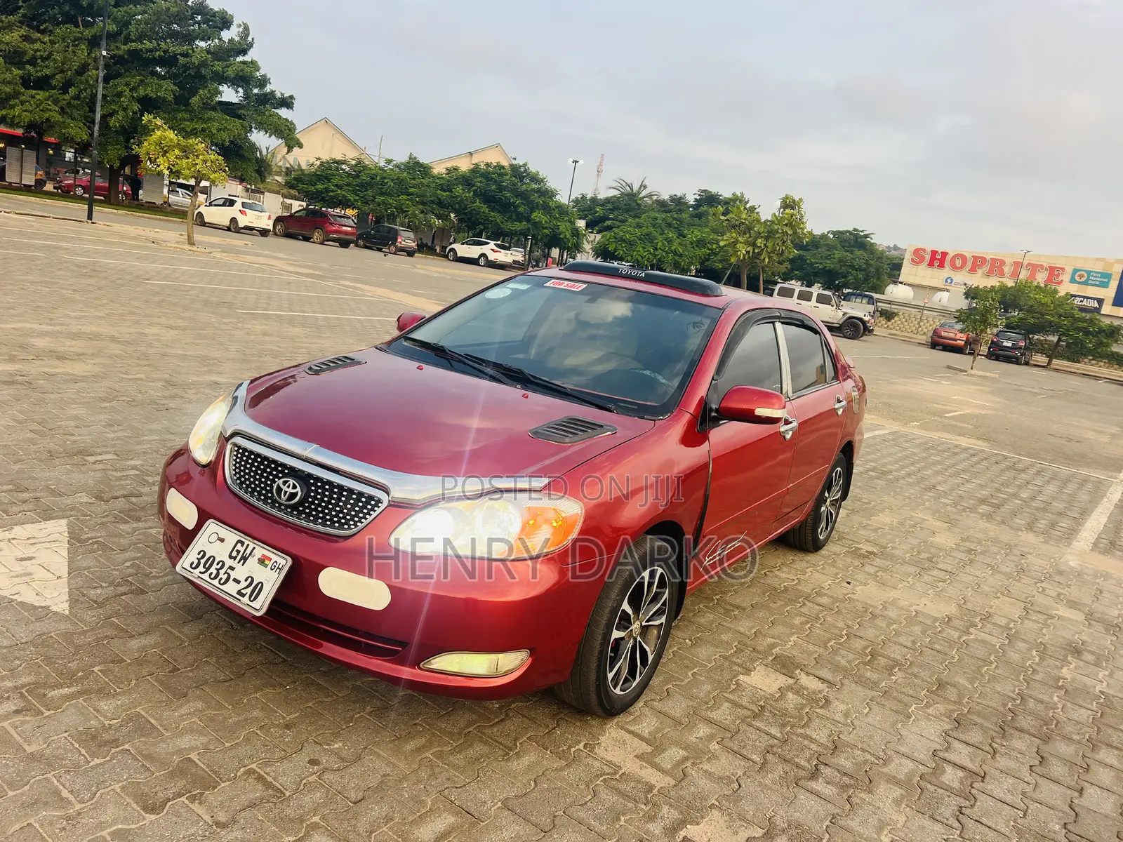 Toyota Corolla 2008 Red