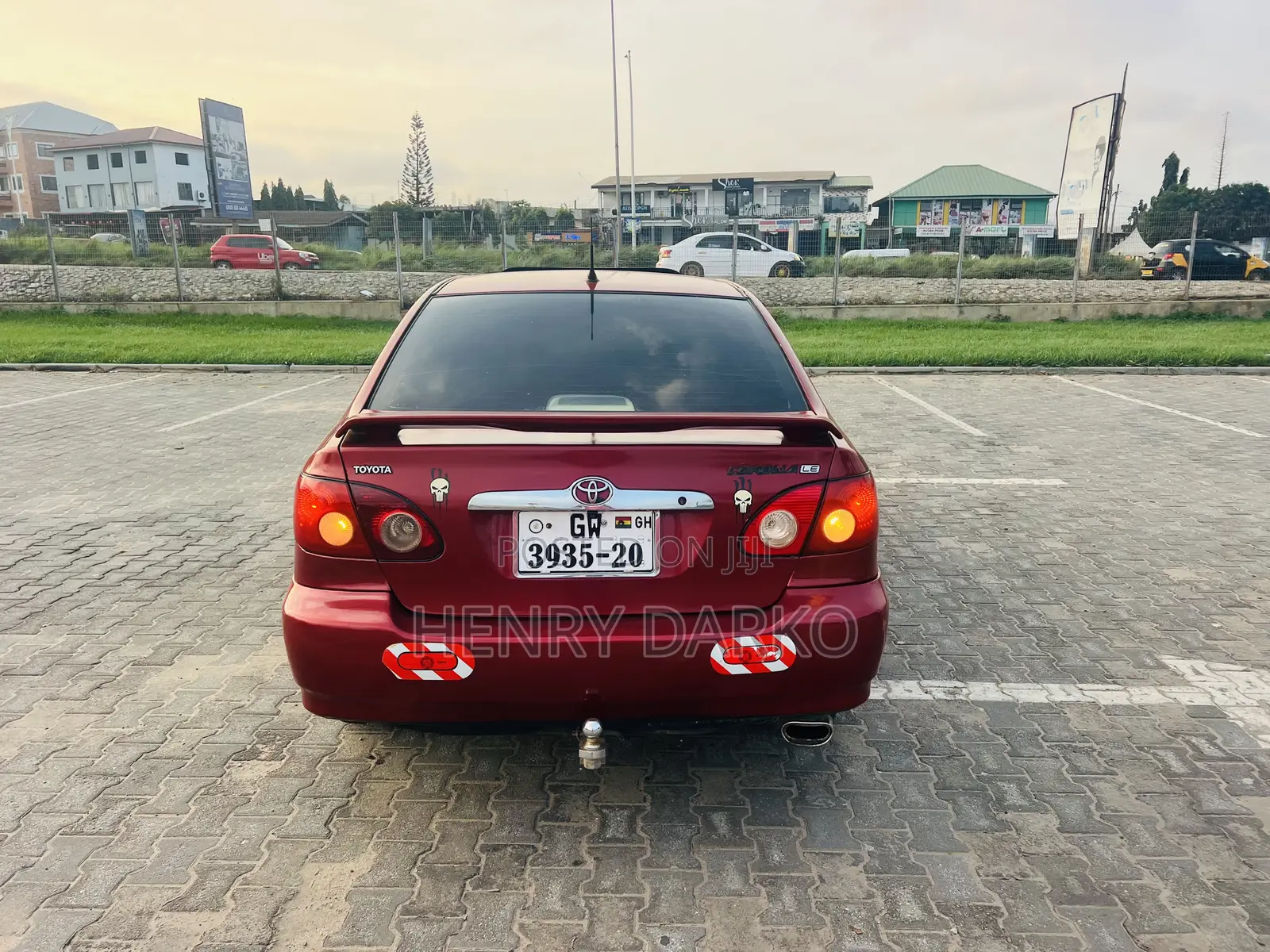 Toyota Corolla 2008 Red