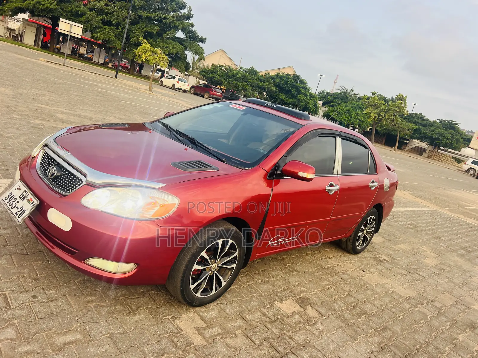 Toyota Corolla 2008 Red
