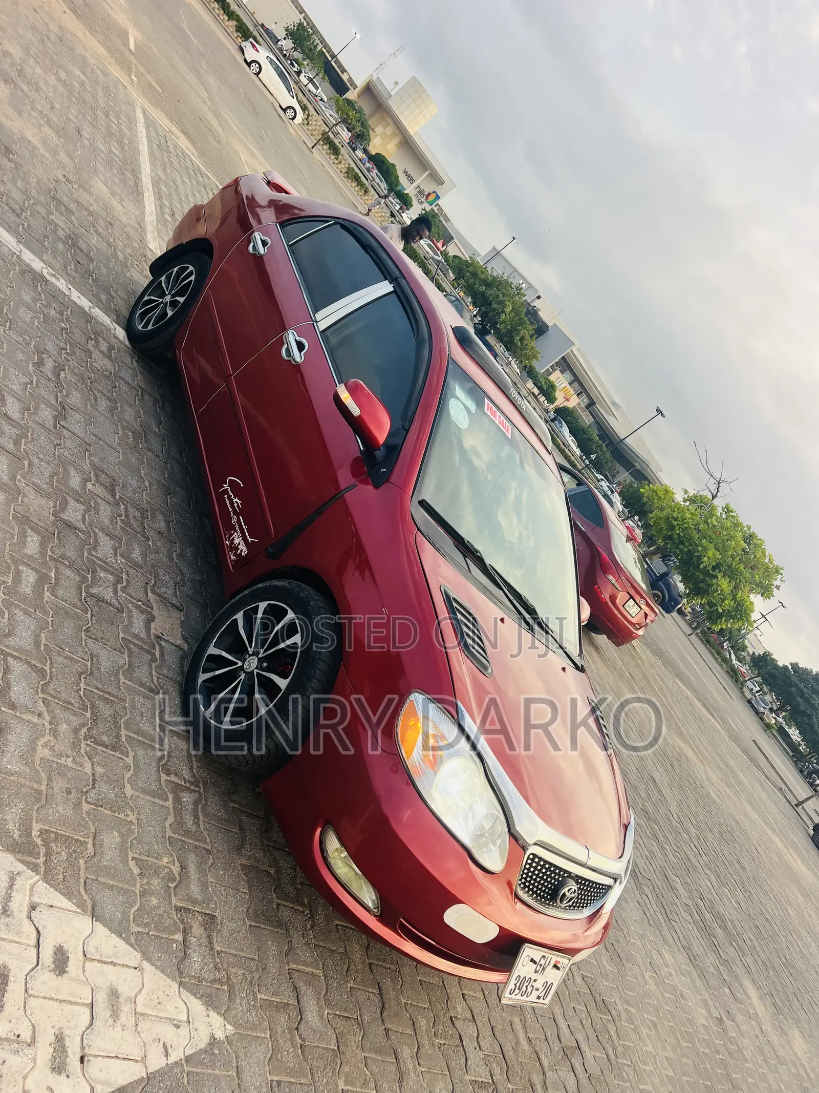 Toyota Corolla 2008 Red