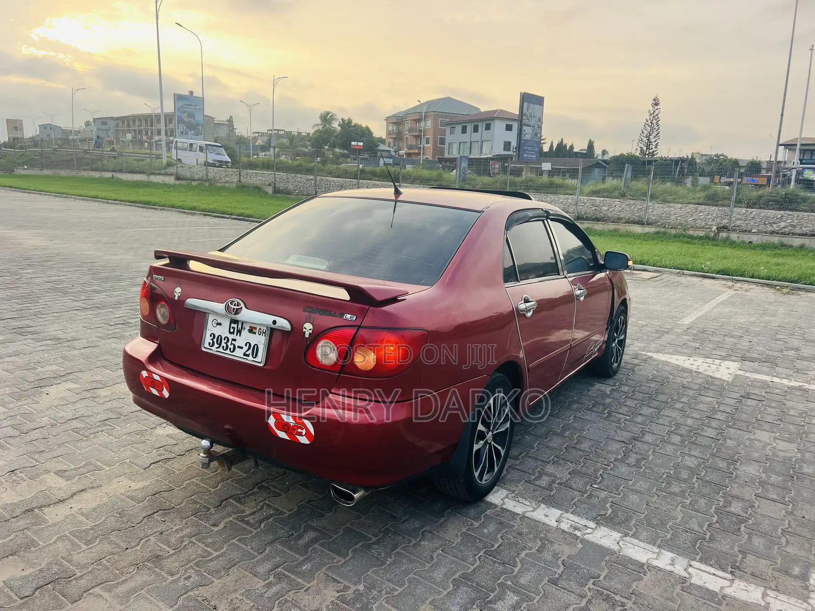 Toyota Corolla 2008 Red