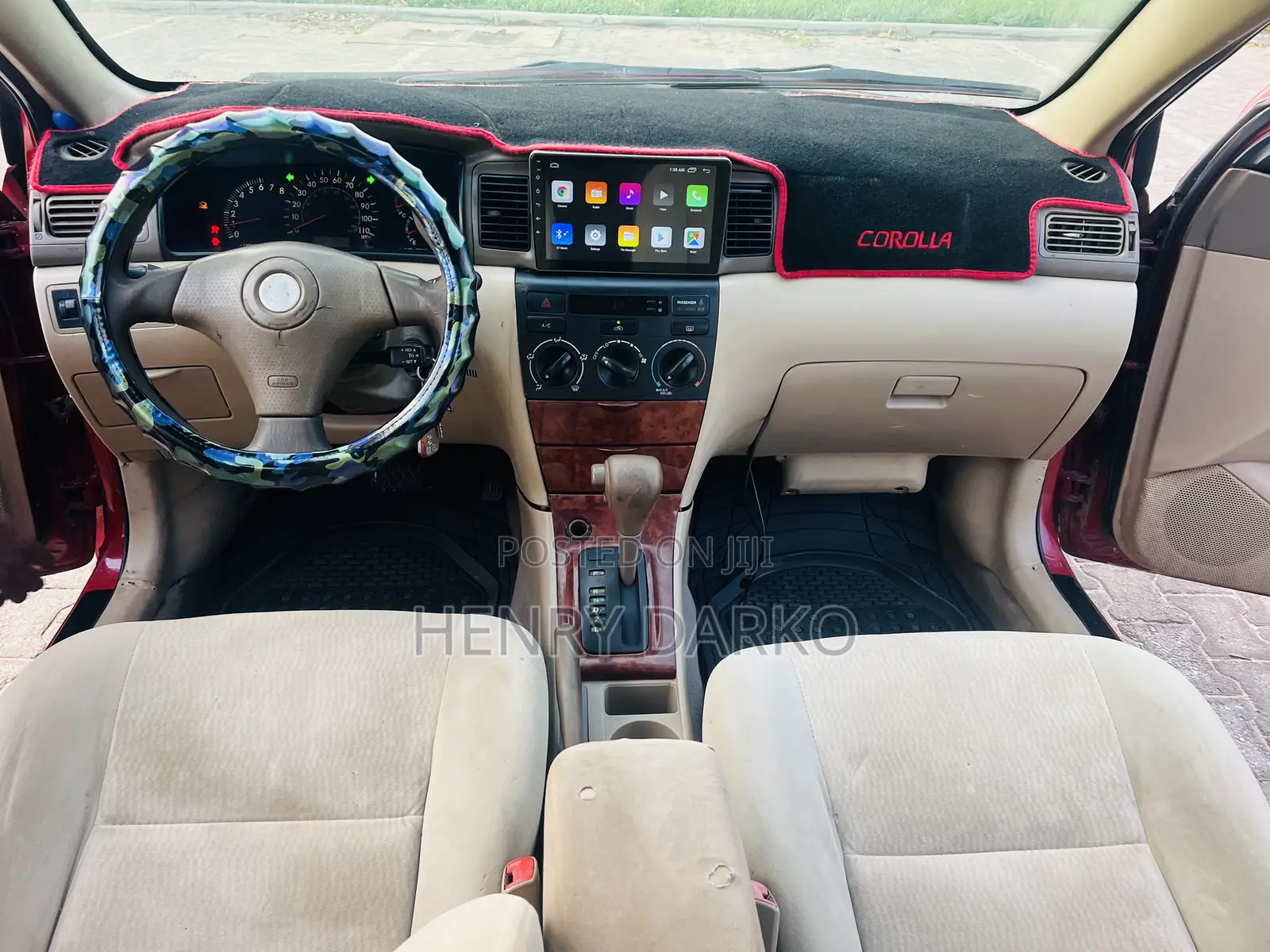 Toyota Corolla 2008 Red