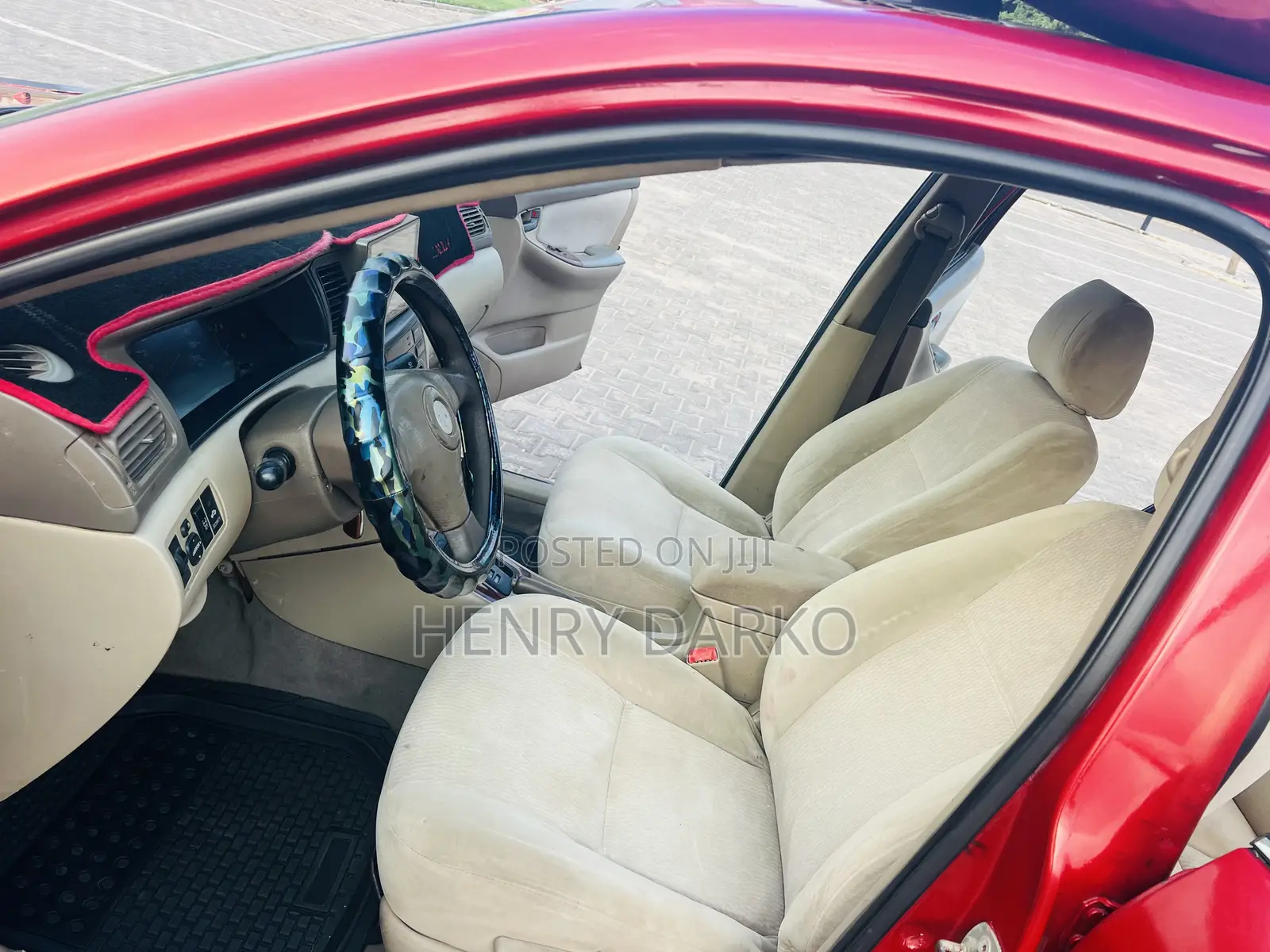 Toyota Corolla 2008 Red