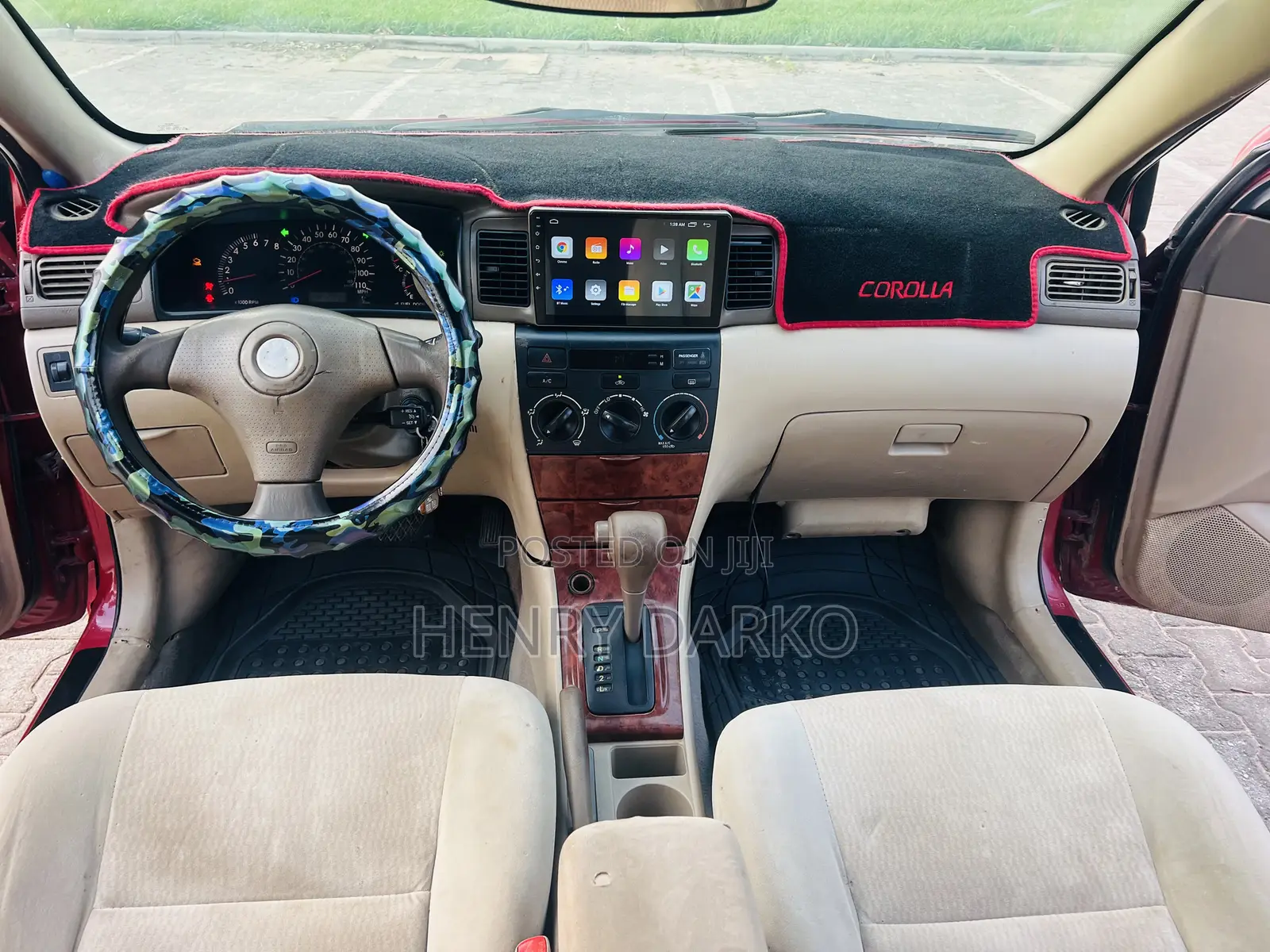 Toyota Corolla 2008 Red