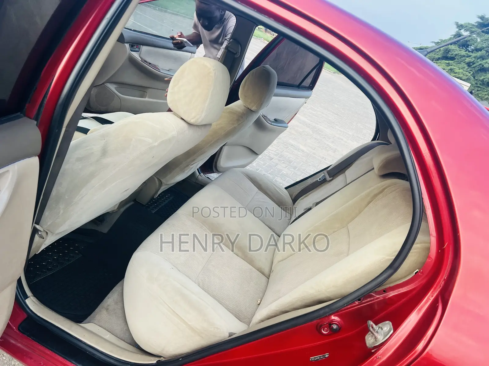 Toyota Corolla 2008 Red